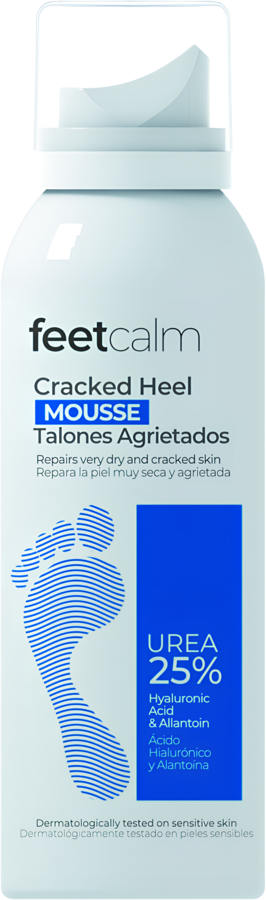 Espuma para talones agrietados 25% urea